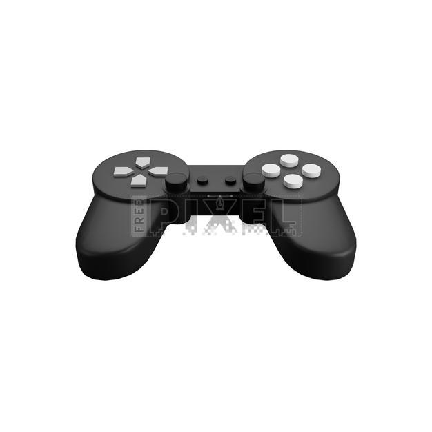 Free 3D Images - Isolated Grey Video Game Remote Icon In 3D Style ...