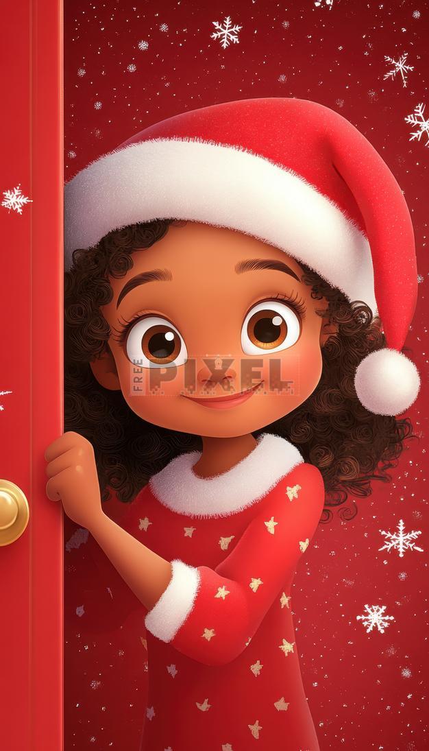 cartoon christmas dress Rhuody Girls Dresses Christmas Dresses Long Sleeve Party Dress With Cartoon  Print Holiday Outfit School Cute Simple Style Daily Wear Green 5-6 Years