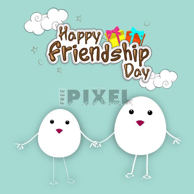 Free PNG - Happy Friendship Day Concept With Creative Eggs, Greeting ...