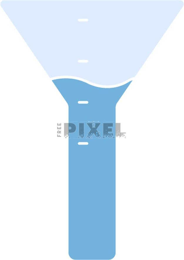 Free Icons - Conical Funnel Icon In Blue Color. | FreePixel.com