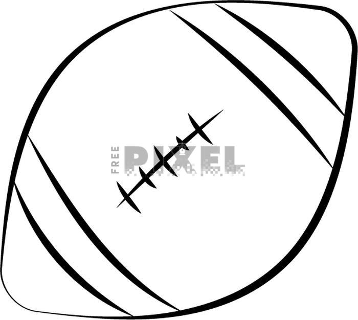 Free Icons - Isolated Rugby Black Thin Line Art Icon. | FreePixel.com
