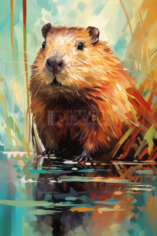 Free Illustrations - Nature's Treasure - A Rodent With Big Teeth ...