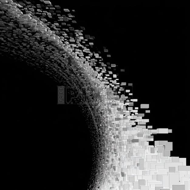 Free Illustrations - Abstract Pixelated Background. | FreePixel.com