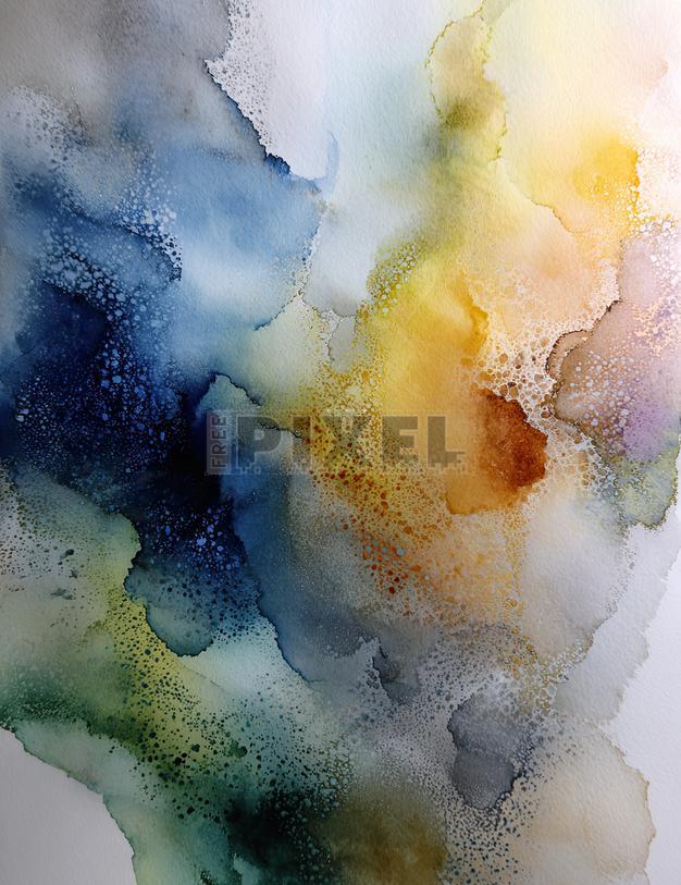Free Illustrations - Vibrant And Dynamic Abstract Watercolor Background ...