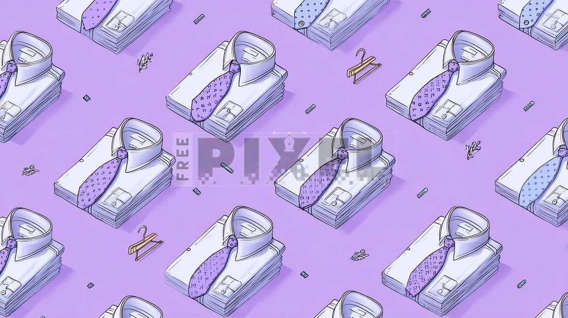 Free Illustrations - Shirt Seamless Pattern Background. | FreePixel.com