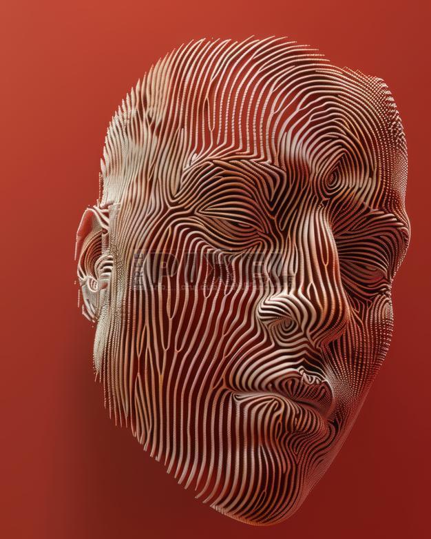 Free Photos - 3D Human Face Wireframe Line For Biometric Scanning ...