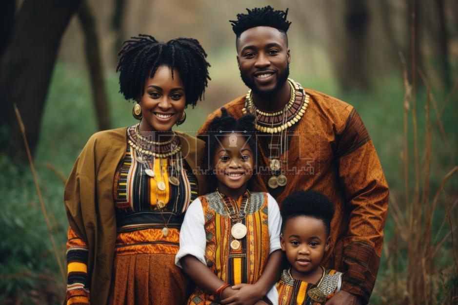 Traditional African Clothing Girls