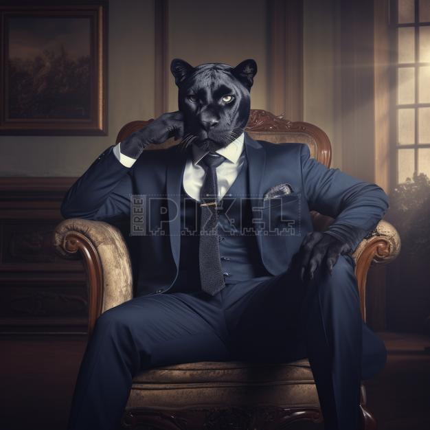 panther dressed in black Do You Know Me As The Riddler I'm The Panther Dress in Black