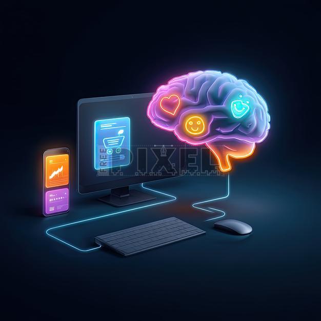 Free Photos - Artificial Intelligence Brain Connected To Digital ...