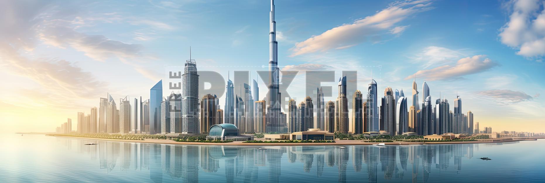 Free Photos - Amazing Cityscape With Tall Buildings Reflecting In The ...