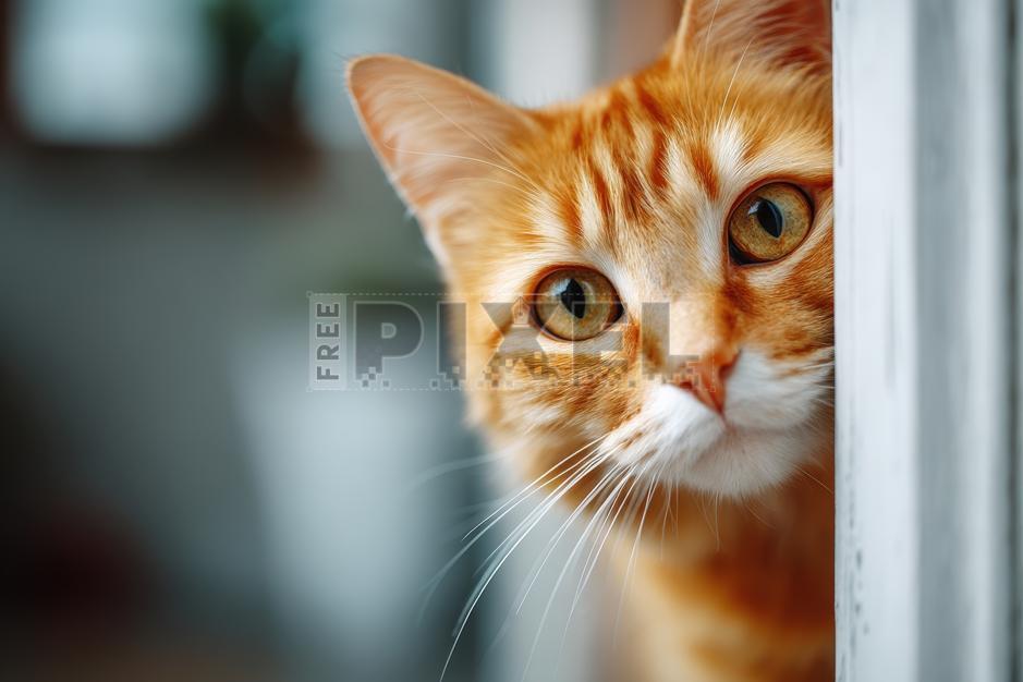 Free Photos - Cat Looking Out Window | FreePixel.com