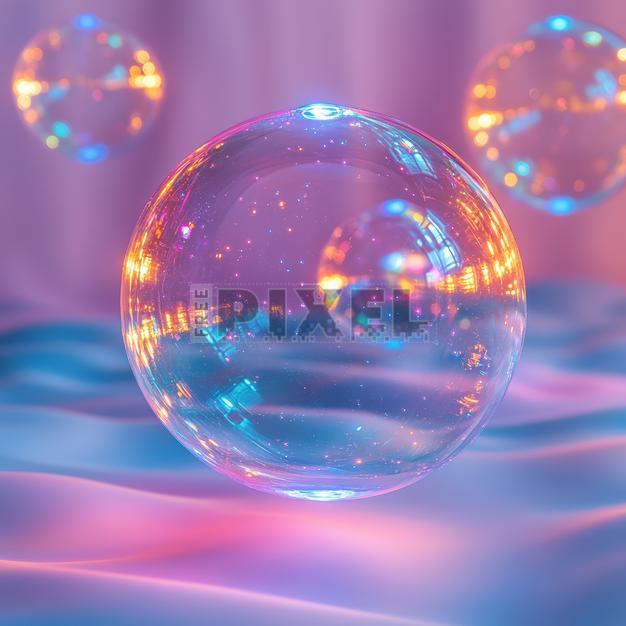 Free Photos - Floating Soap Bubbles On Soft Pastel Background For Light ...
