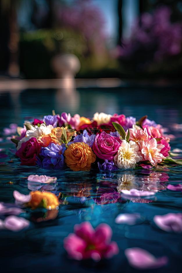 Free Photos - Flowers Floating On Water | FreePixel.com
