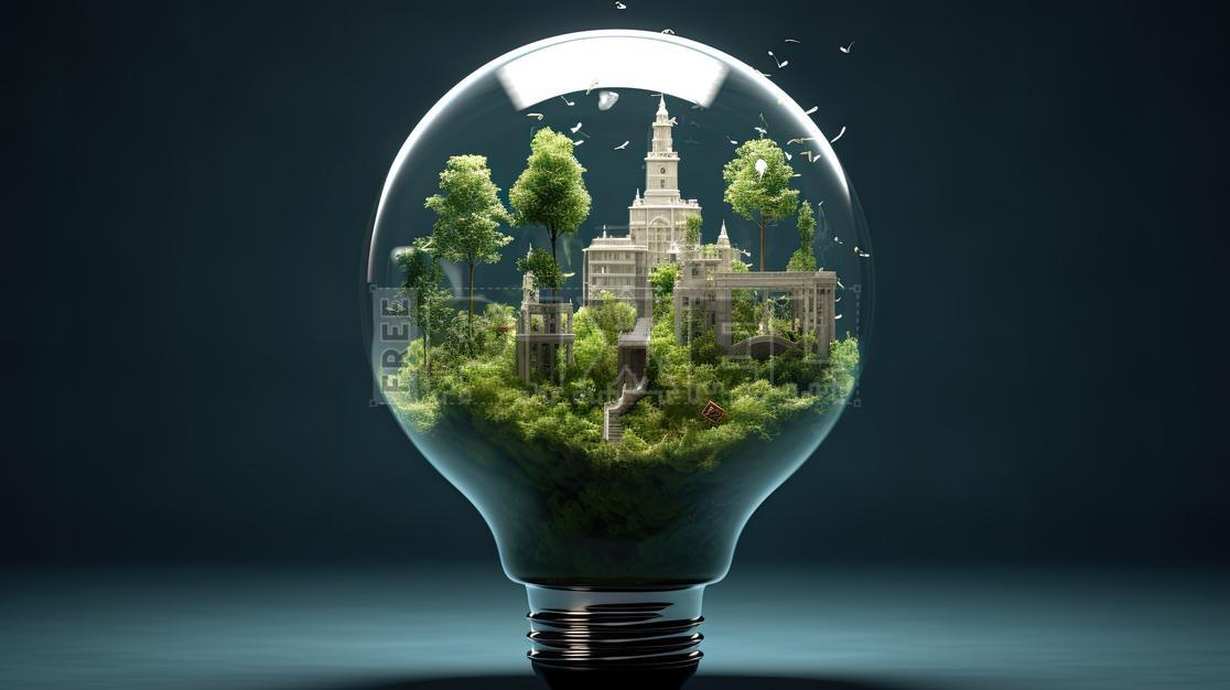 Free Photos - A Whimsical Scene Inside A Light Bulb | FreePixel.com