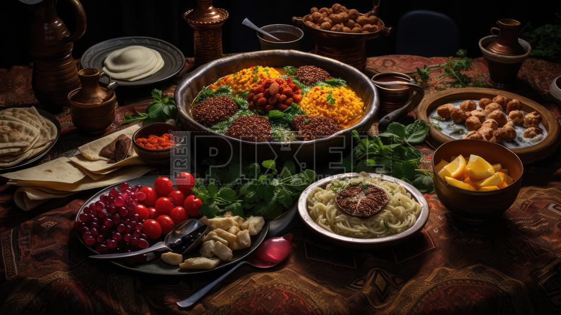 Free Photos - Rich Assortment Of Foods On Display At A Feast ...