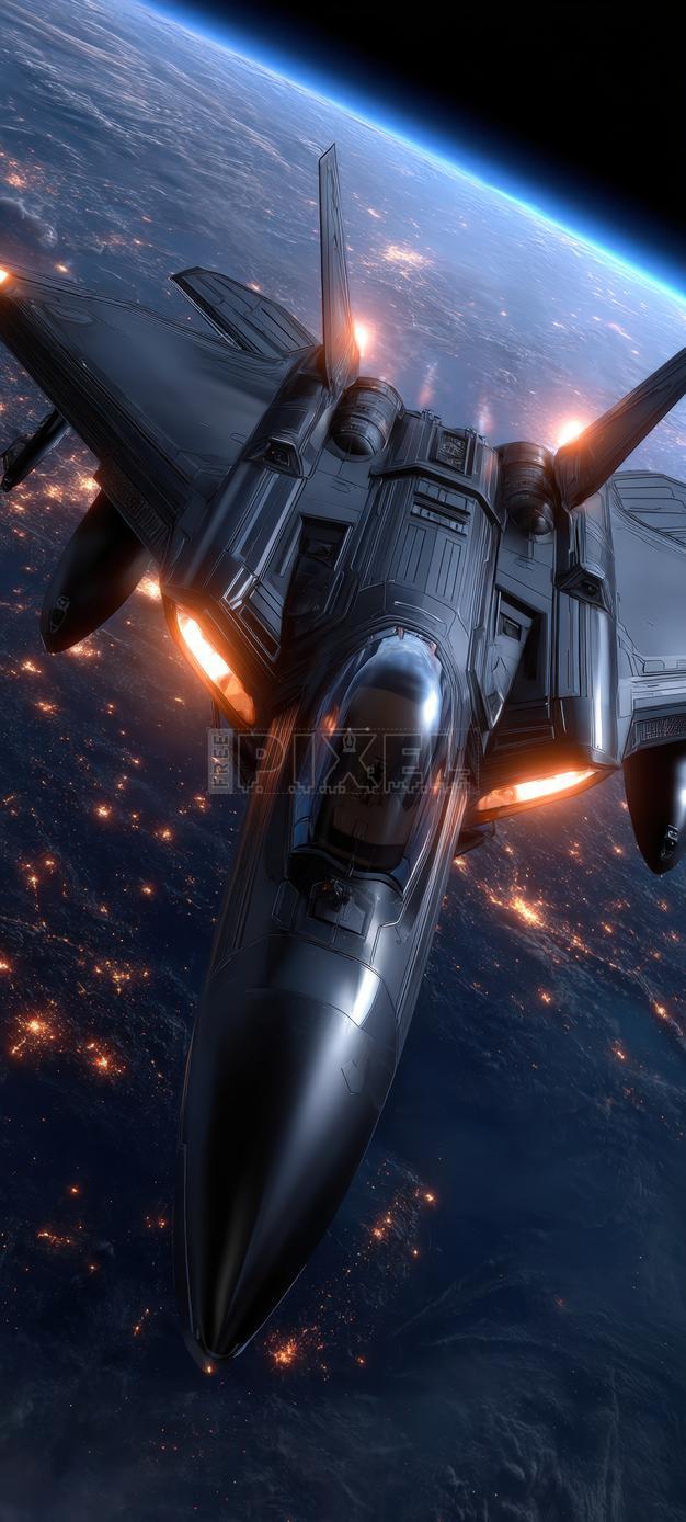 Free Photos - Fighter Jet In Space | FreePixel.com