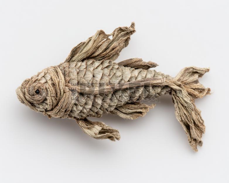 Free Photos - Rope Knitted Fish Toy Isolated On White Background ...