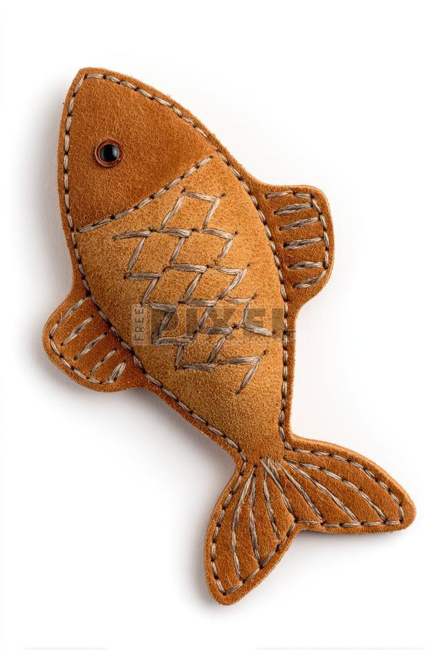 Free Photos - Fish-Shaped Leather Keychain | FreePixel.com