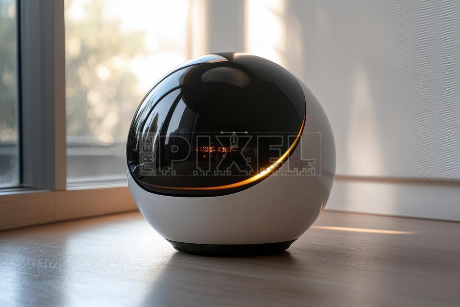 Free Photos - Futuristic Spherical Home Robot | FreePixel.com