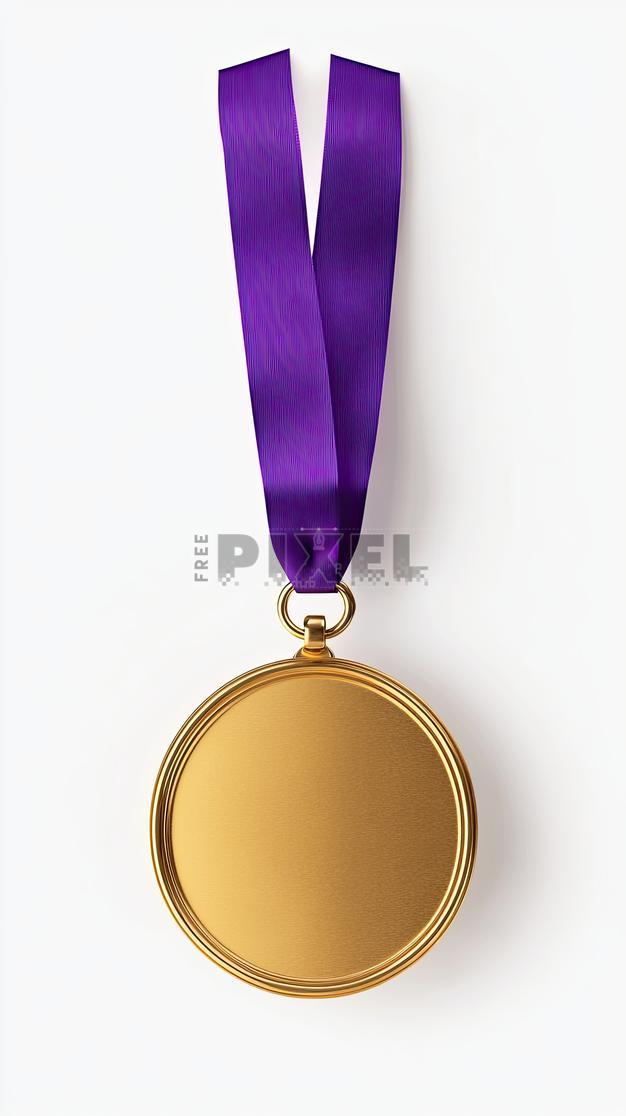 Purple Ribbon Medal