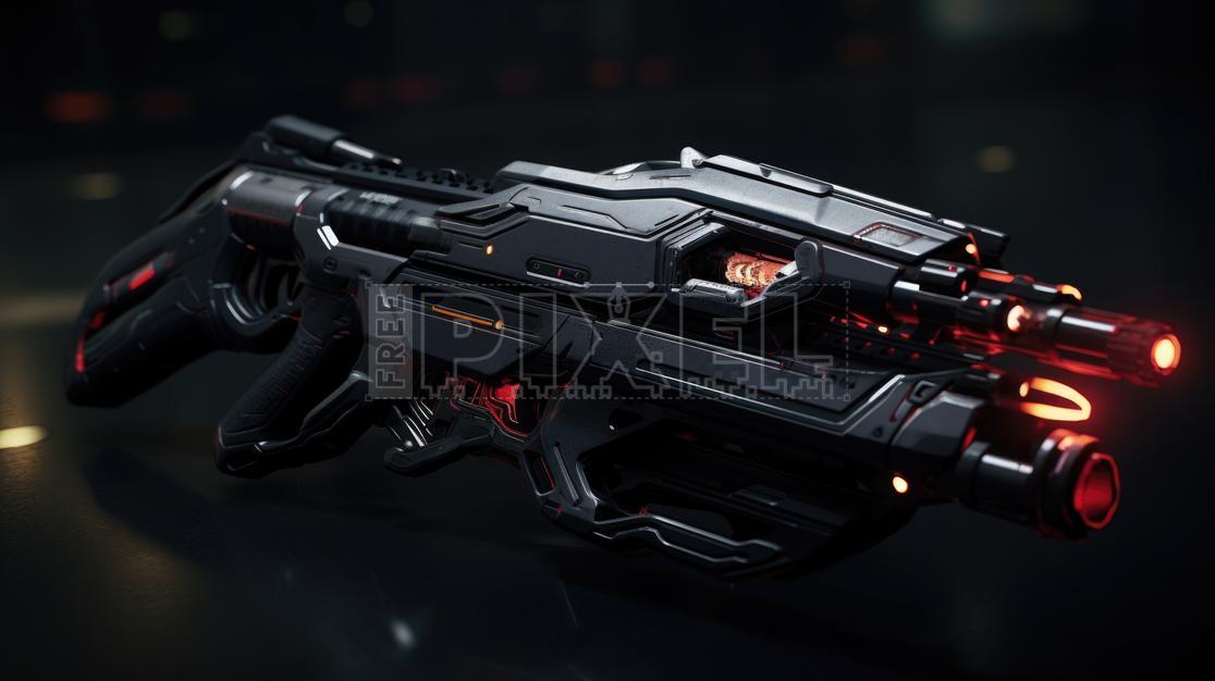 Free Photos - Futuristic Assault Rifle - Ultra-modern Technology ...