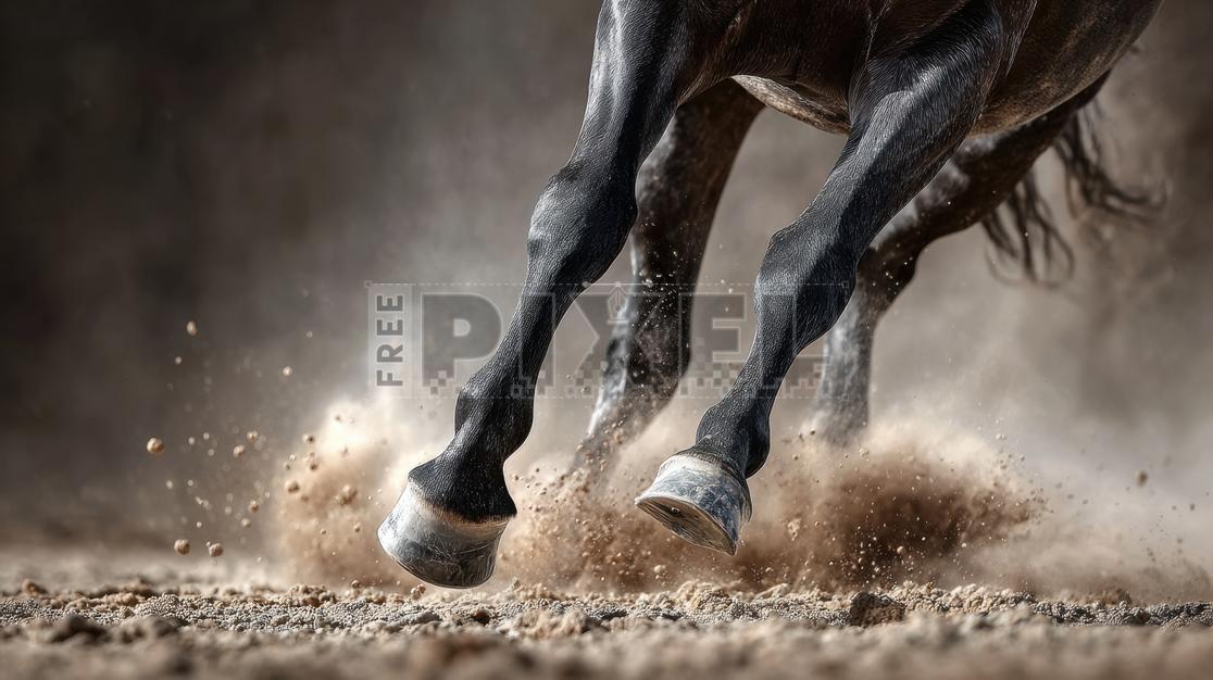 Free Photos - Horse Running In Dust | FreePixel.com