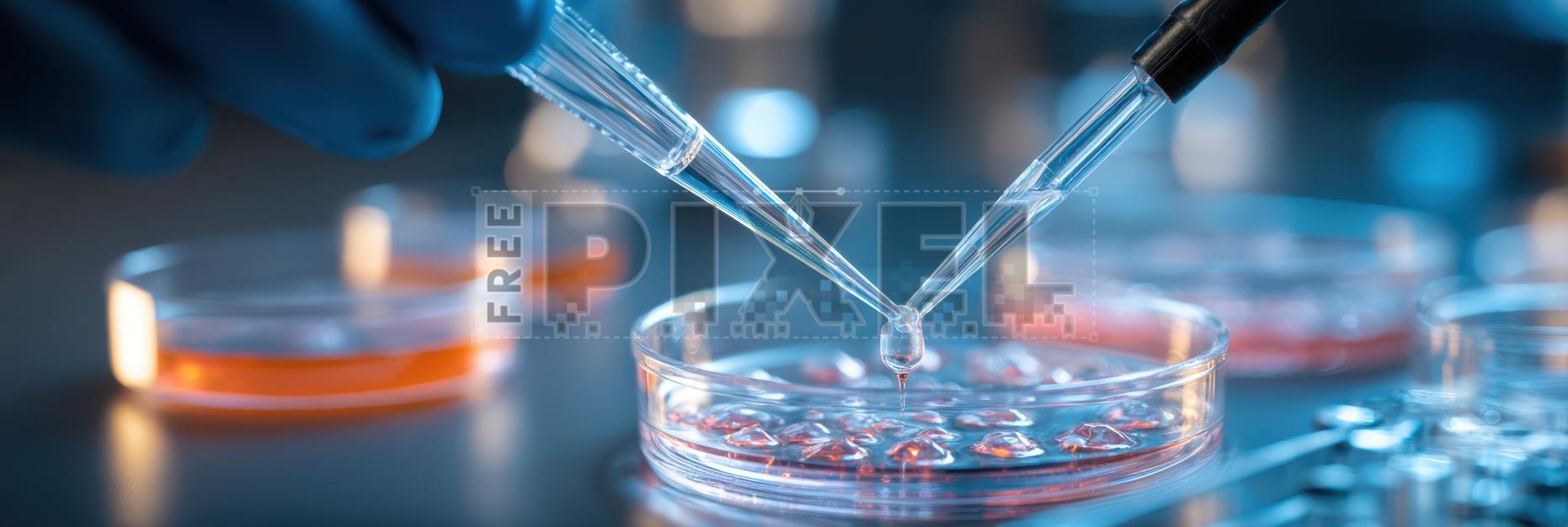 Free Photos - Laboratory Experiment With Petri Dish And Pipette ...