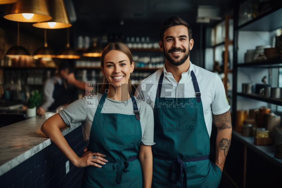 Free Photos - In The Kitchen With A Smile - A Chef And Chef Assistant ...