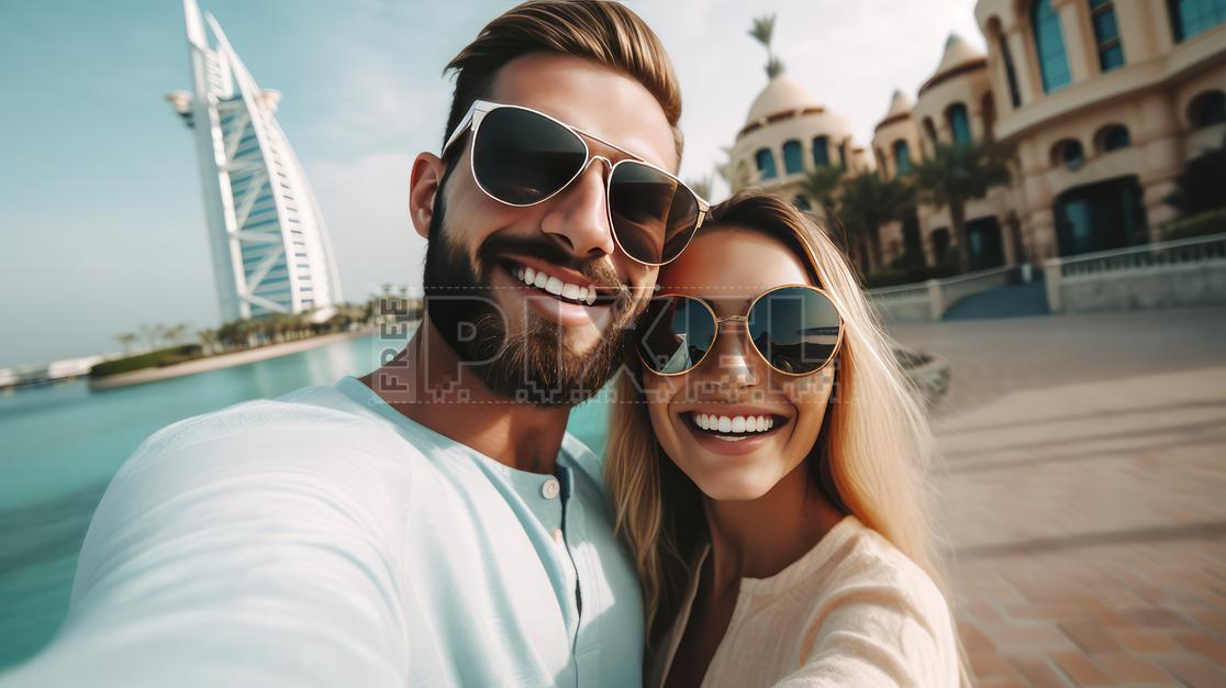 Free Photos - A Happy Couple Posing For A Selfie | FreePixel.com
