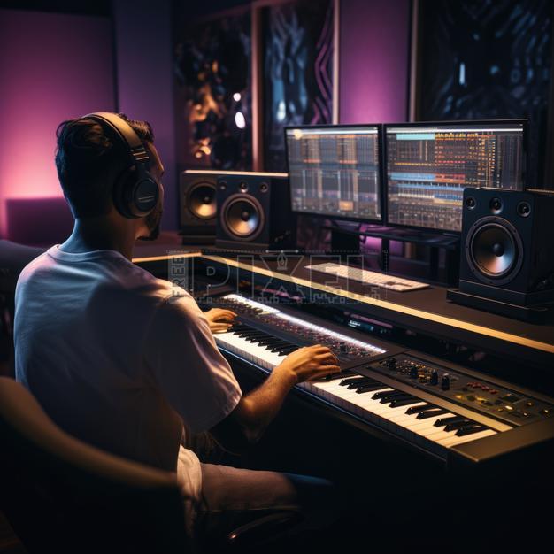 Free Photos - Professional Musician In A Studio | FreePixel.com