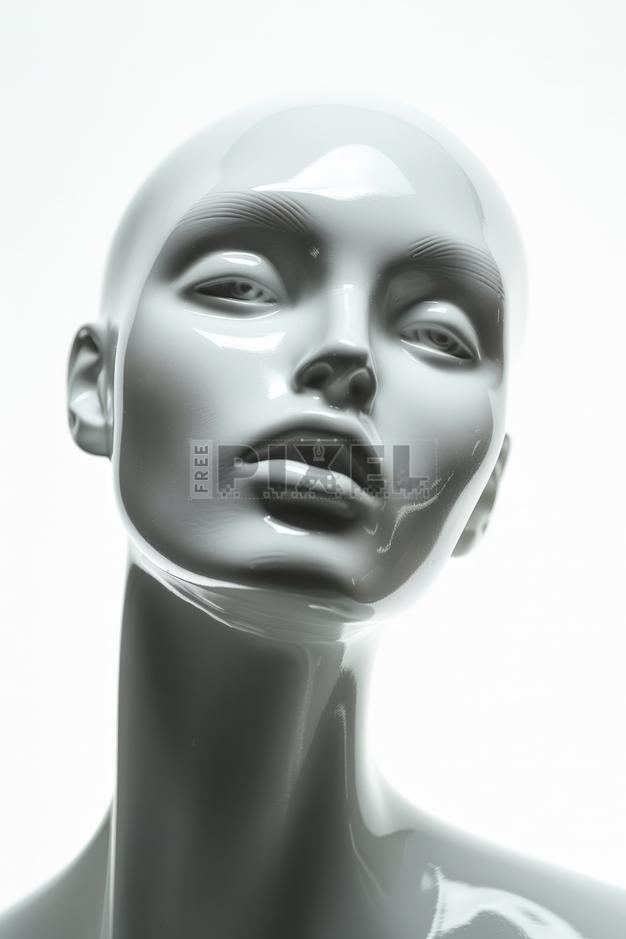 Free Photos - 3D Female Mannequin Head Isolated Photo. | FreePixel.com