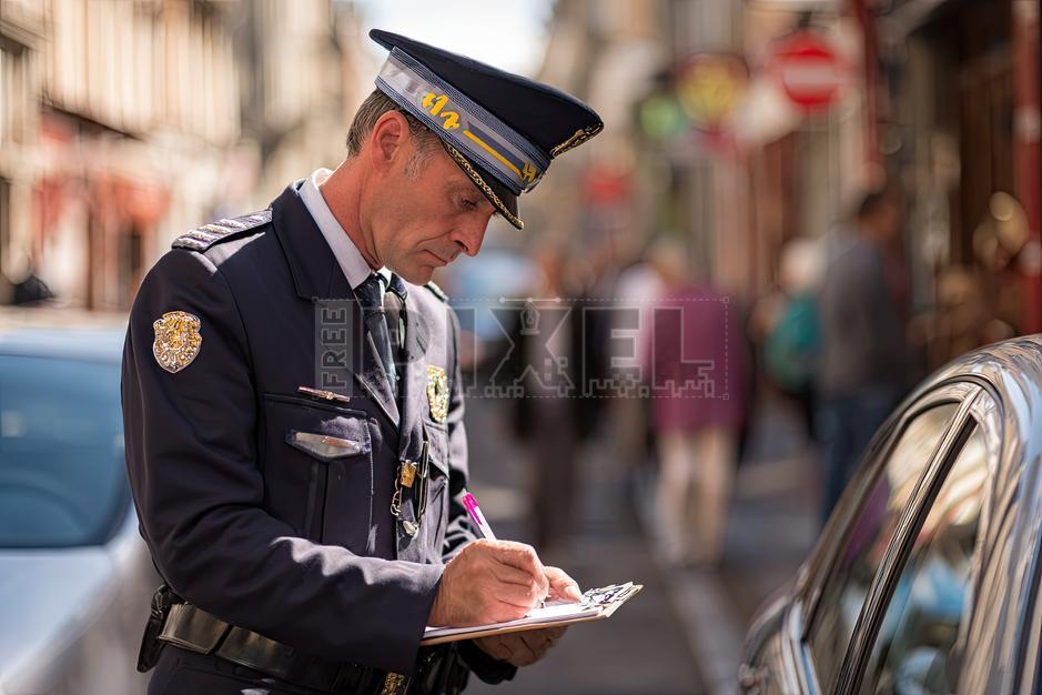 Free Photos - Police Officer Writing A Ticket | FreePixel.com