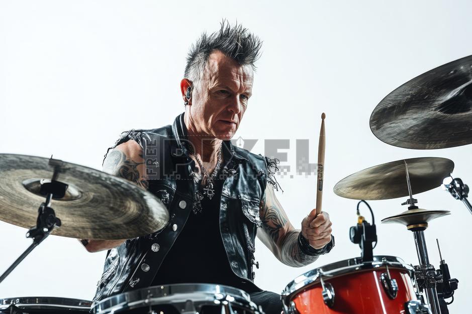 Free Photos - Rock Drummer In Action | FreePixel.com