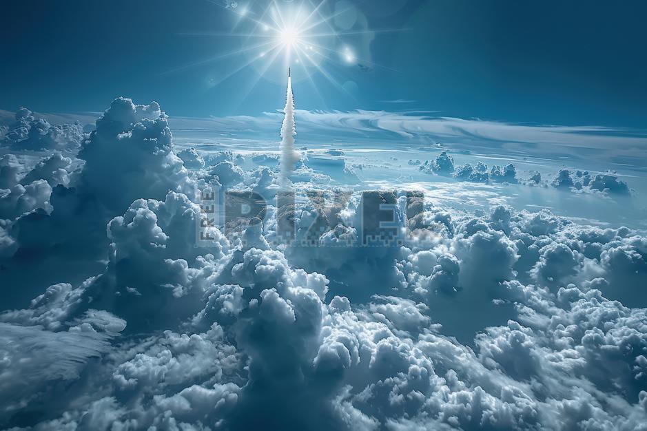 Free Photos - Rocket Launch Above Clouds | FreePixel.com