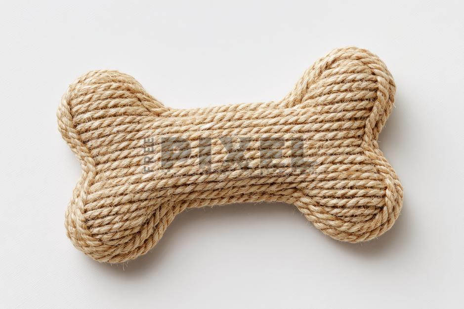 Free Photos - Rope Bone Shaped Dog Toy Isolated Photo. | FreePixel.com