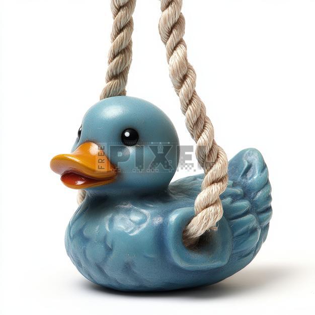 Free Photos - Rubber Duck With Rope Toy For Pet – Durable Chew And Tug ...