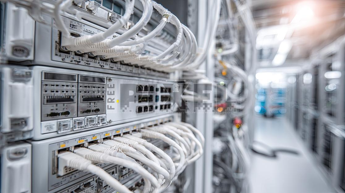 Free Photos - Server Room With Network Cables | FreePixel.com
