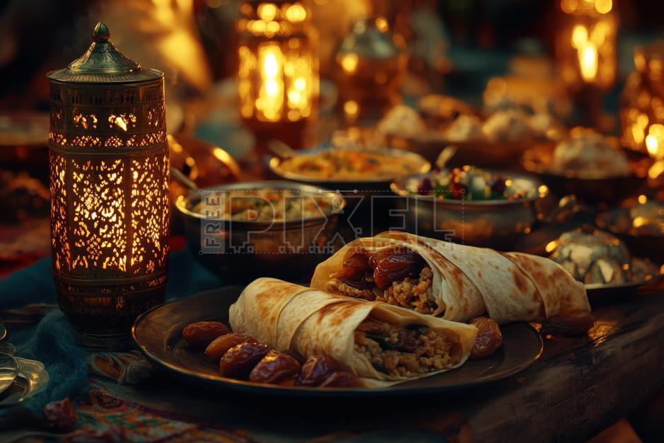 Free Photos - Traditional Middle Eastern Cuisine Dining Table Setup ...