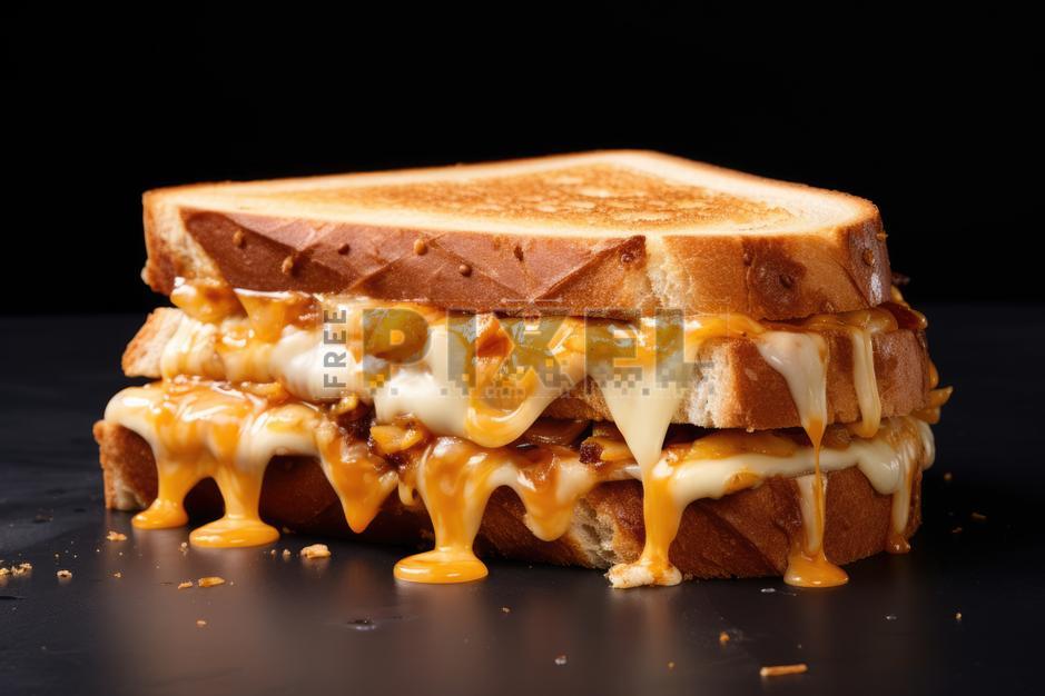 Free Photos - Melted Cheese Sandwich With Glistening Sauce | FreePixel.com