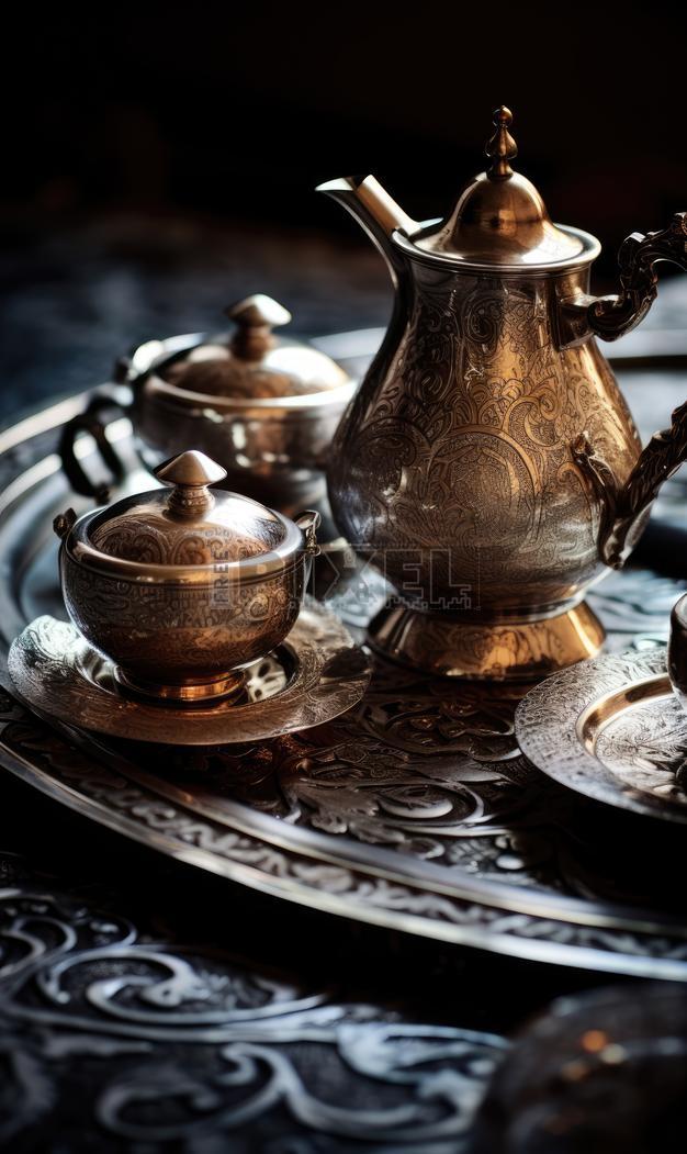 Free Photos - Traditional Arabic Tea Set | FreePixel.com