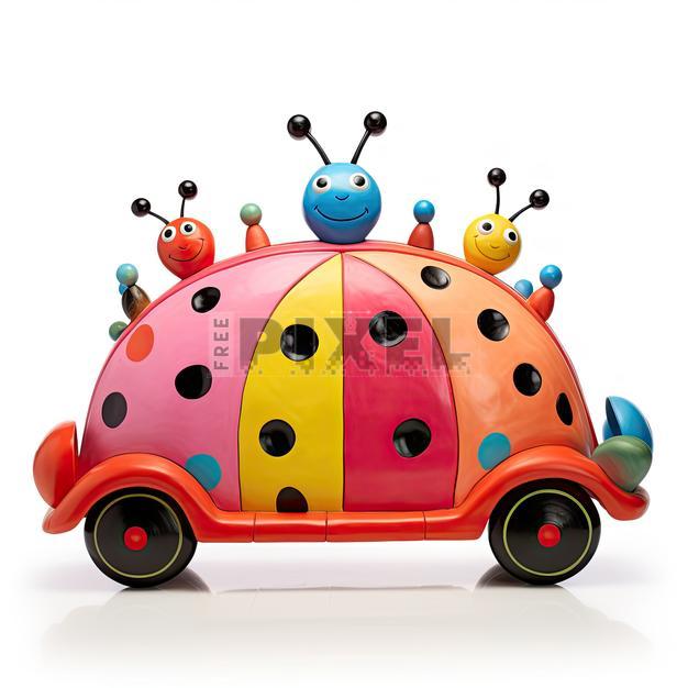 Free Photos - Colorful And Bold - The Insect-shaped Car | FreePixel.com