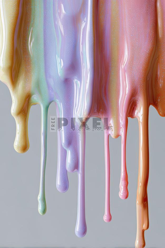 Free Photos - Colorful Paint Drips | FreePixel.com