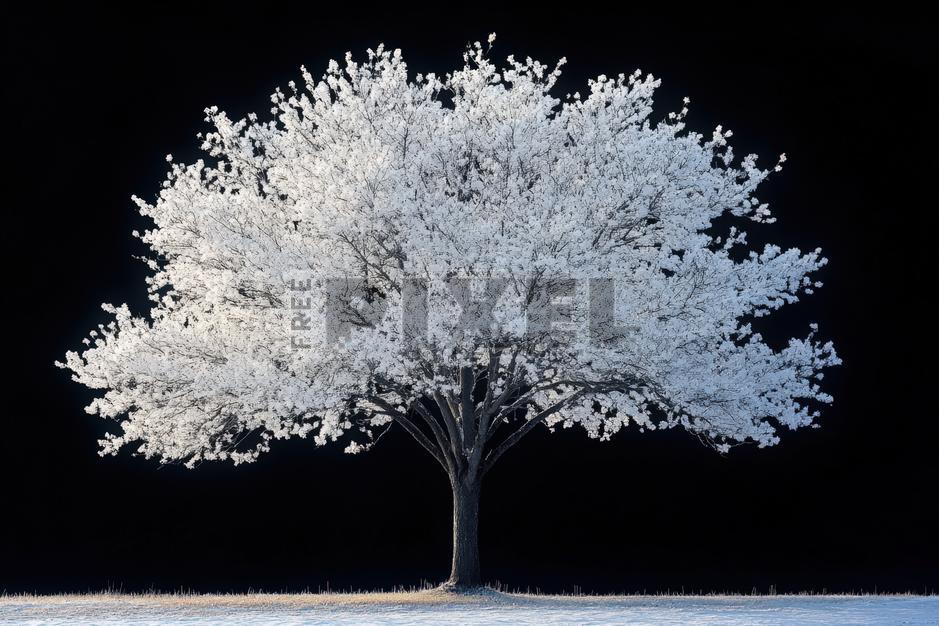 Free Photos - White Tree In Field | FreePixel.com