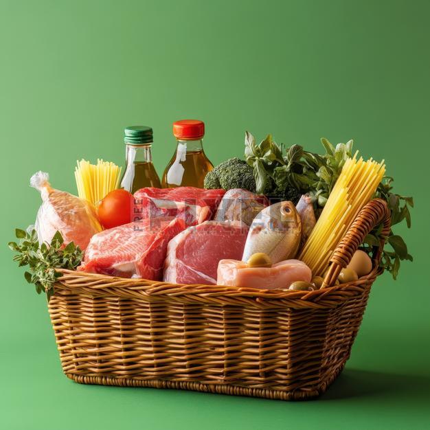 Free Photos - Basket Filled With Groceries | FreePixel.com