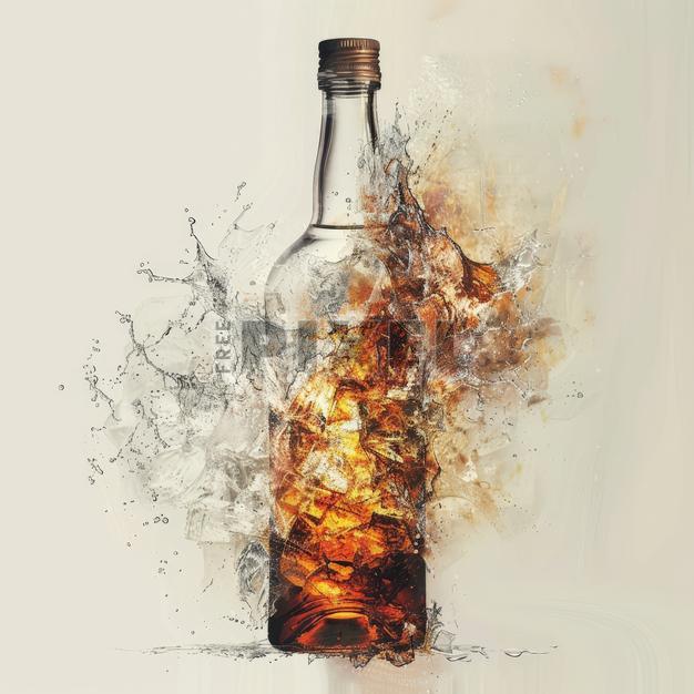 Free Photos - Wine Bottle Explosion | FreePixel.com