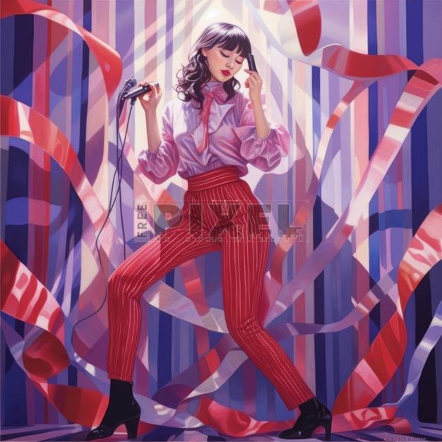 Free Photos - Singer In Red | FreePixel.com