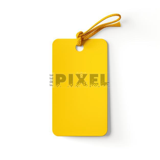 Free Photos - Yellow Tag - Stock Photo | FreePixel.com