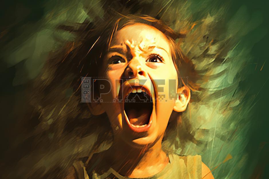 Free Photos - The Screaming Child | FreePixel.com
