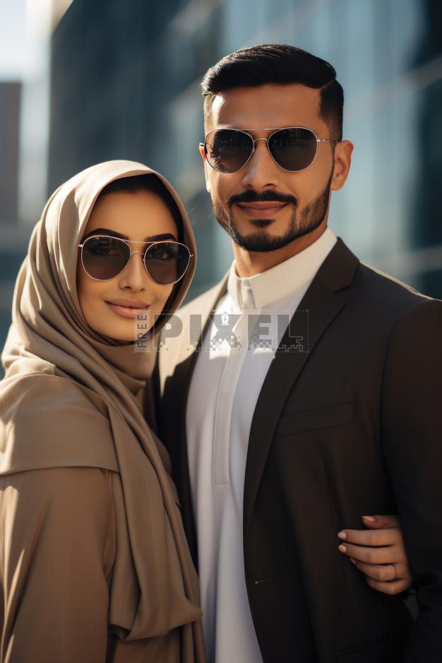 Free Photos - A Man And Woman Posing For A Photo In Sunglasses ...