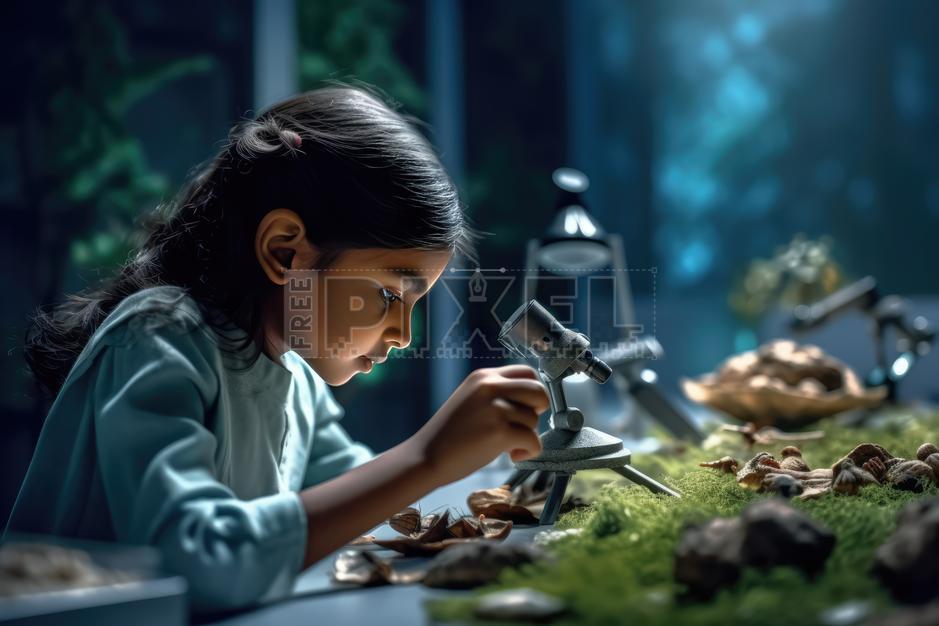 Free Photos - A Little Girl Exploring Nature | FreePixel.com